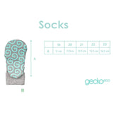 socks size chart