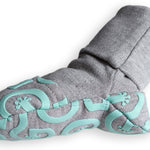 socks winter mint side
